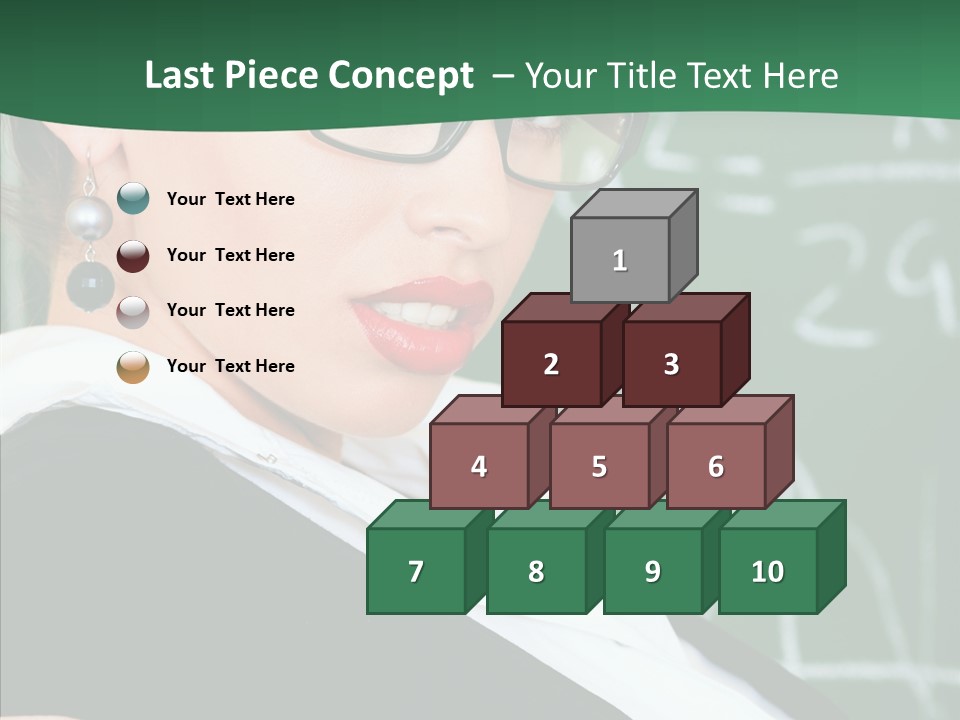 Professor  Portrait PowerPoint Template