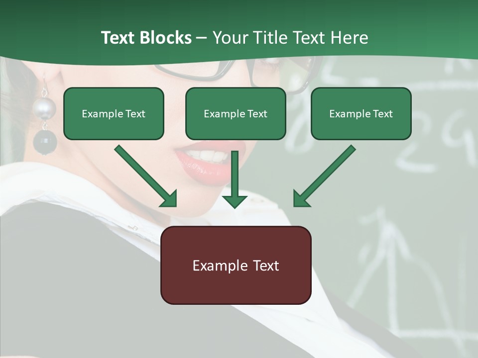 Professor  Portrait PowerPoint Template