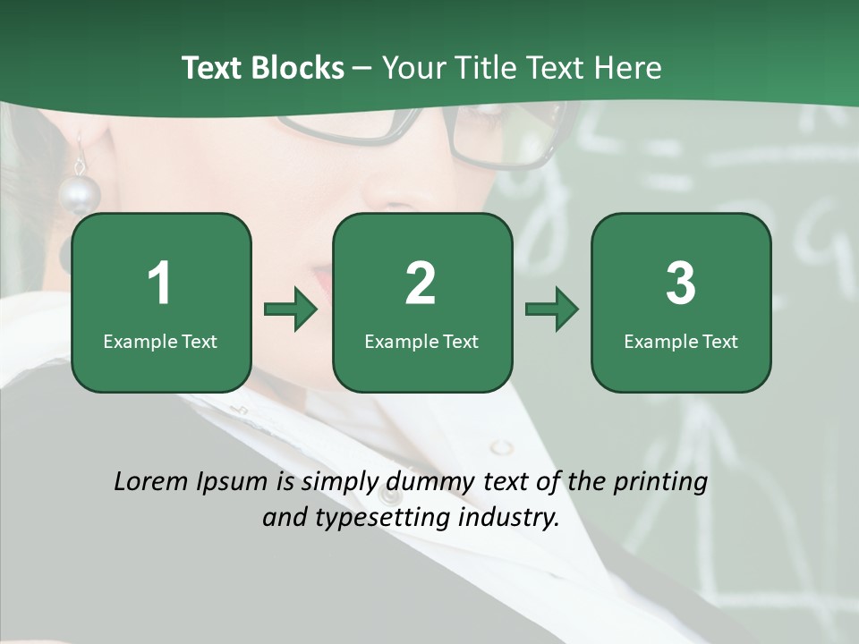 Professor  Portrait PowerPoint Template
