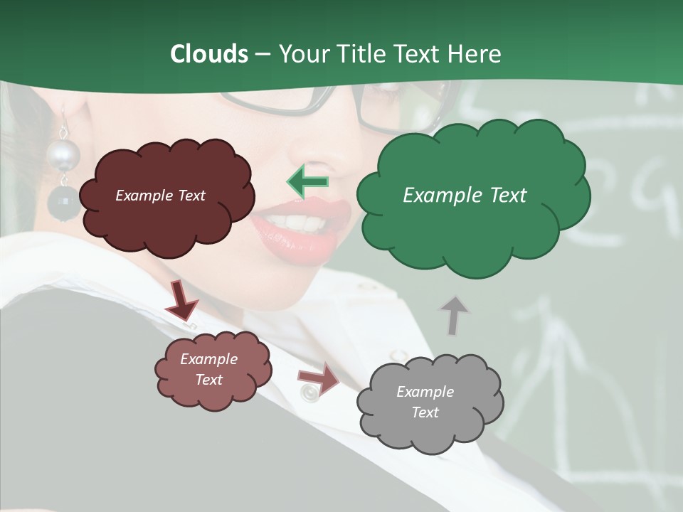 Professor  Portrait PowerPoint Template