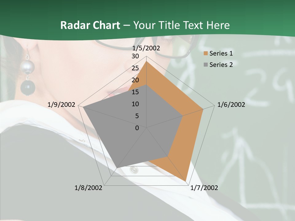 Professor  Portrait PowerPoint Template