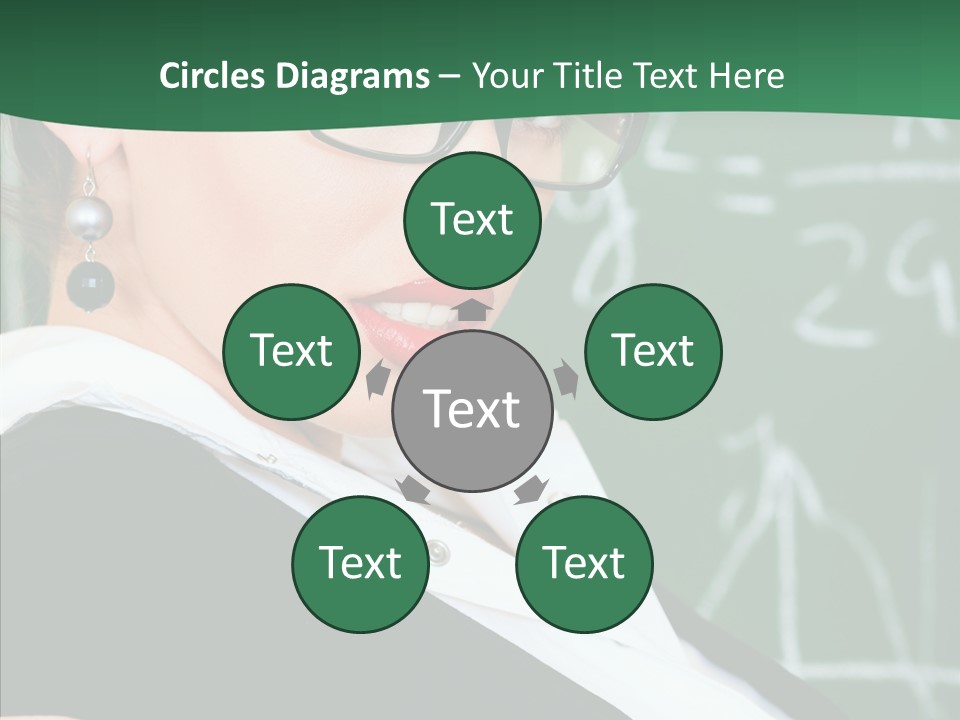 Professor  Portrait PowerPoint Template