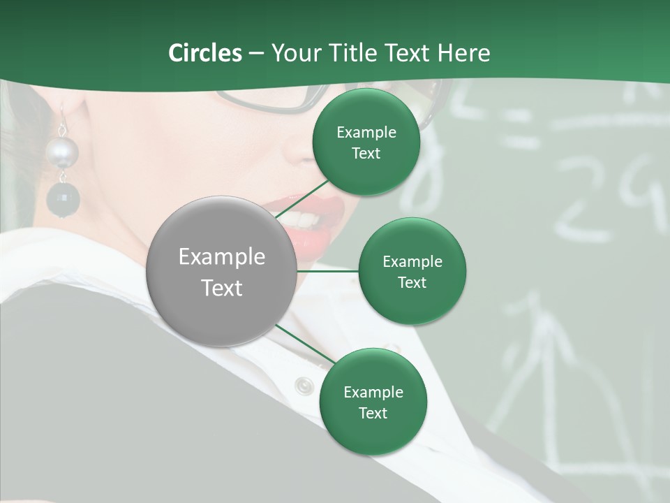 Professor  Portrait PowerPoint Template