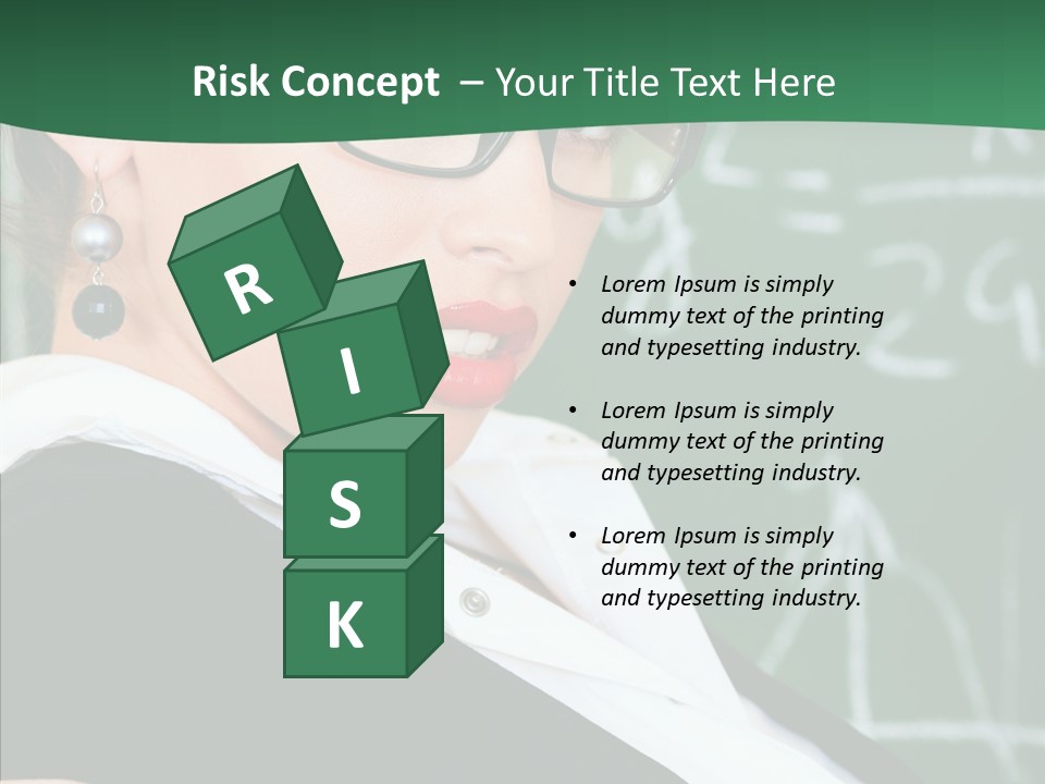 Professor  Portrait PowerPoint Template