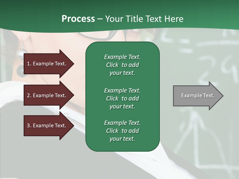 Professor  Portrait PowerPoint Template