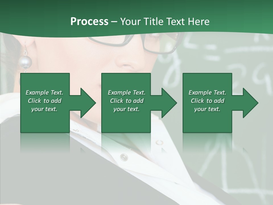 Professor  Portrait PowerPoint Template