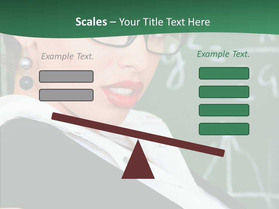 Professor  Portrait PowerPoint Template