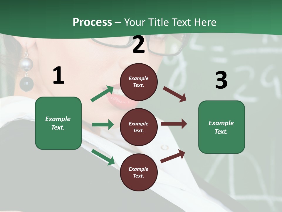 Professor  Portrait PowerPoint Template