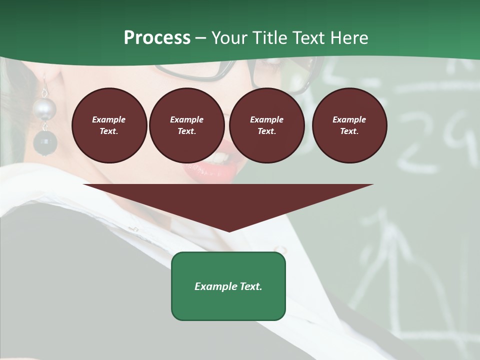 Professor  Portrait PowerPoint Template