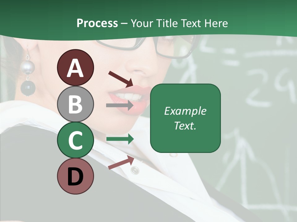 Professor  Portrait PowerPoint Template