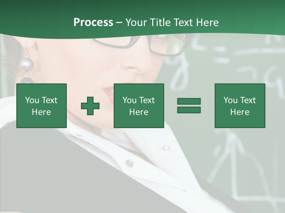 Professor  Portrait PowerPoint Template