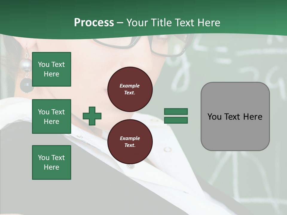 Professor  Portrait PowerPoint Template