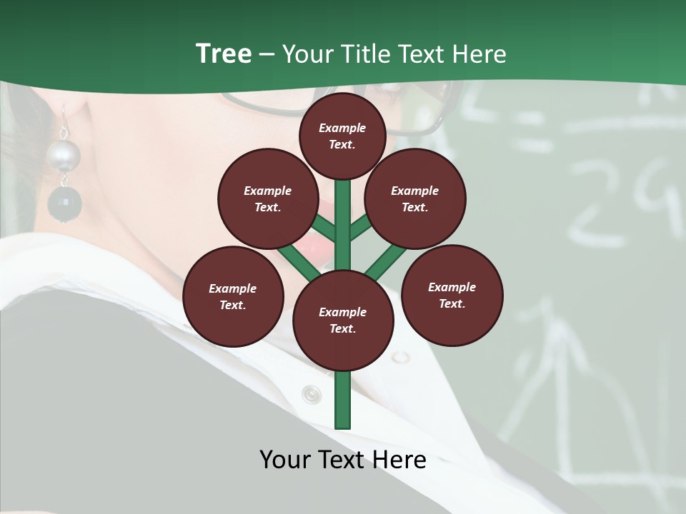 Professor  Portrait PowerPoint Template