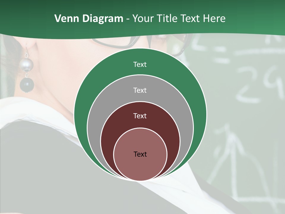 Professor  Portrait PowerPoint Template