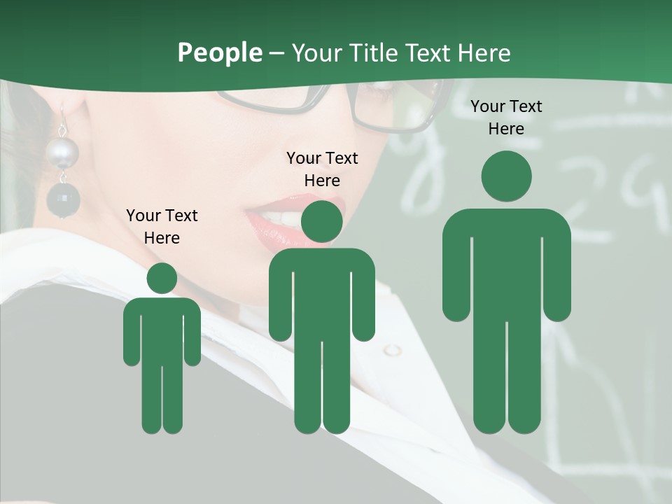 Professor  Portrait PowerPoint Template