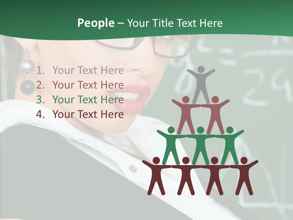 Professor  Portrait PowerPoint Template