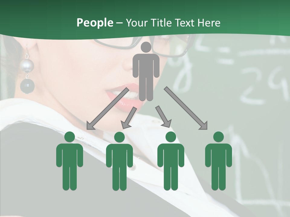 Professor  Portrait PowerPoint Template