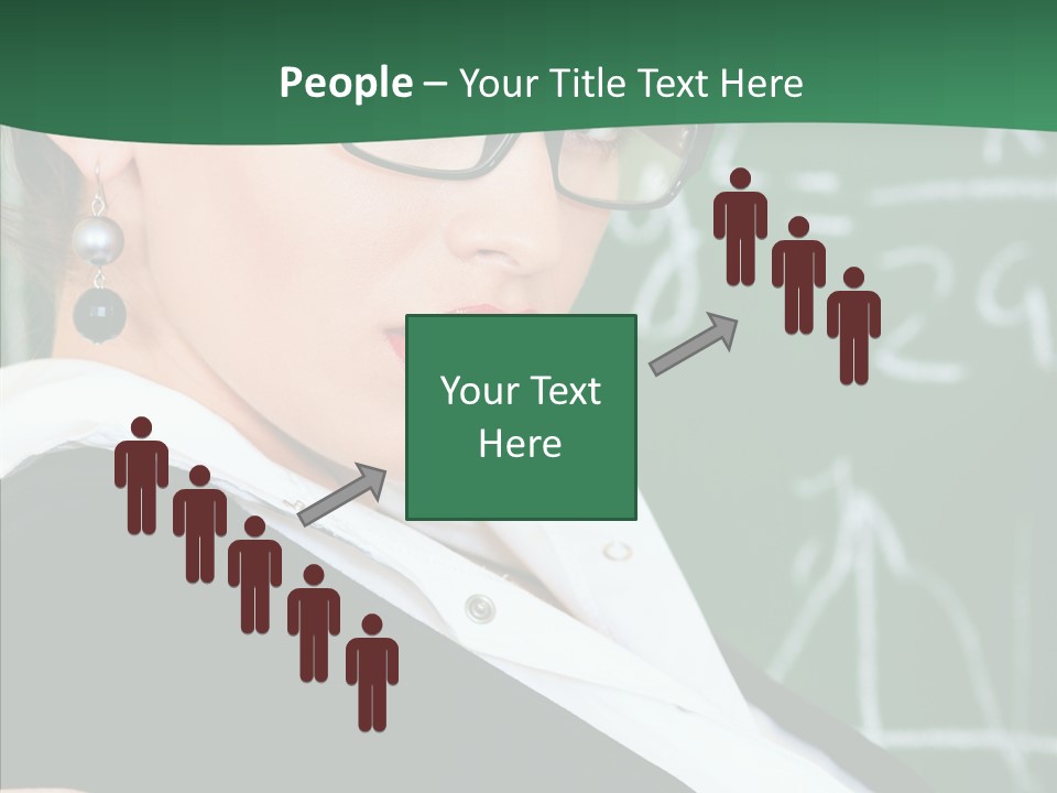 Professor  Portrait PowerPoint Template