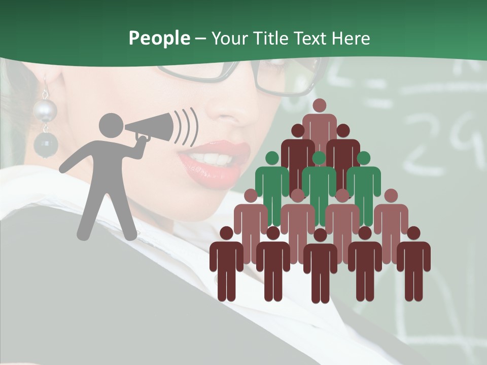 Professor  Portrait PowerPoint Template