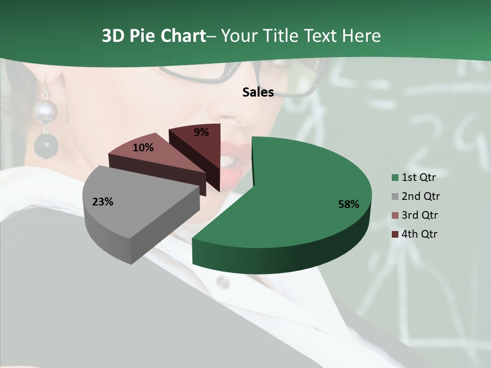 Professor  Portrait PowerPoint Template