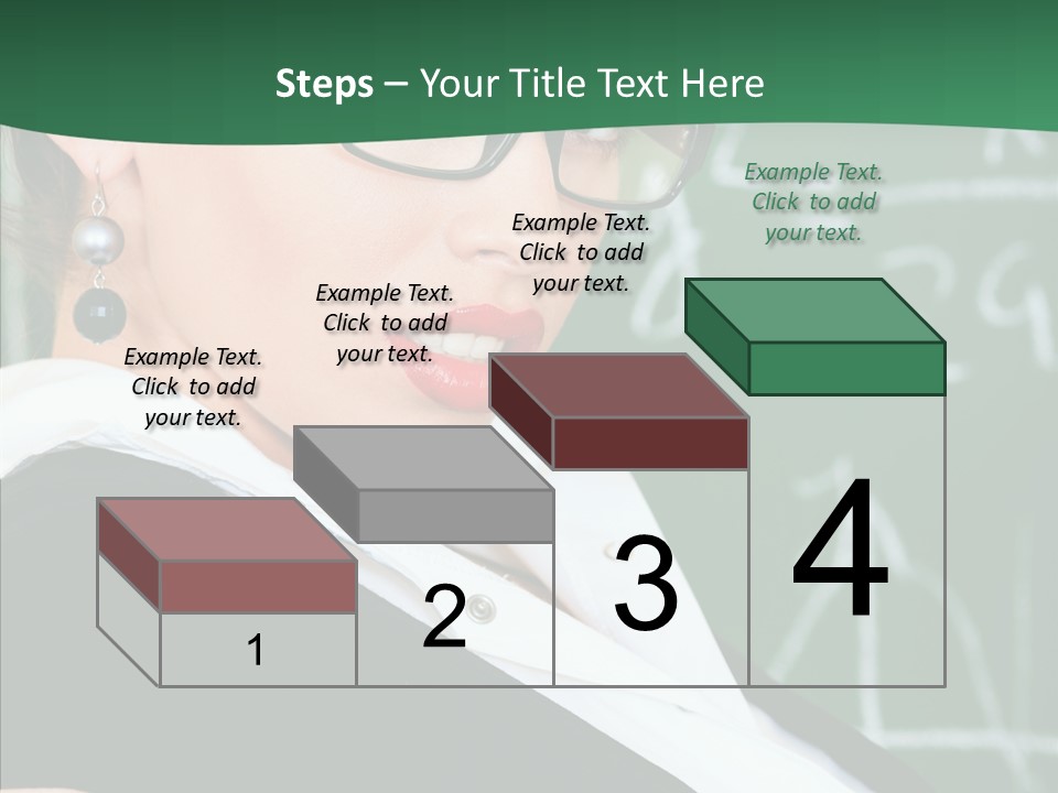 Professor  Portrait PowerPoint Template