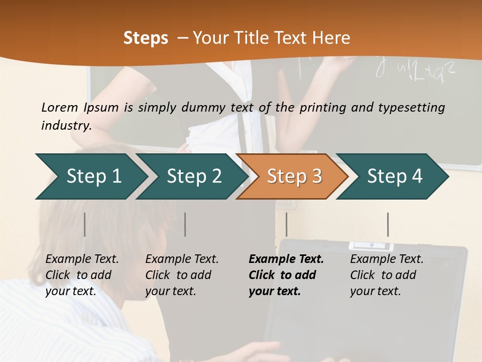 Contemporary Lecture Learning PowerPoint Template