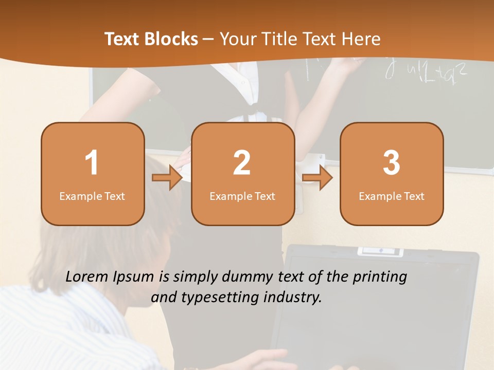 Contemporary Lecture Learning PowerPoint Template