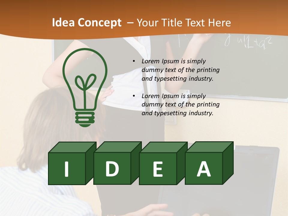 Contemporary Lecture Learning PowerPoint Template