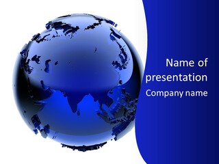 Planet Countries Sphere PowerPoint Template