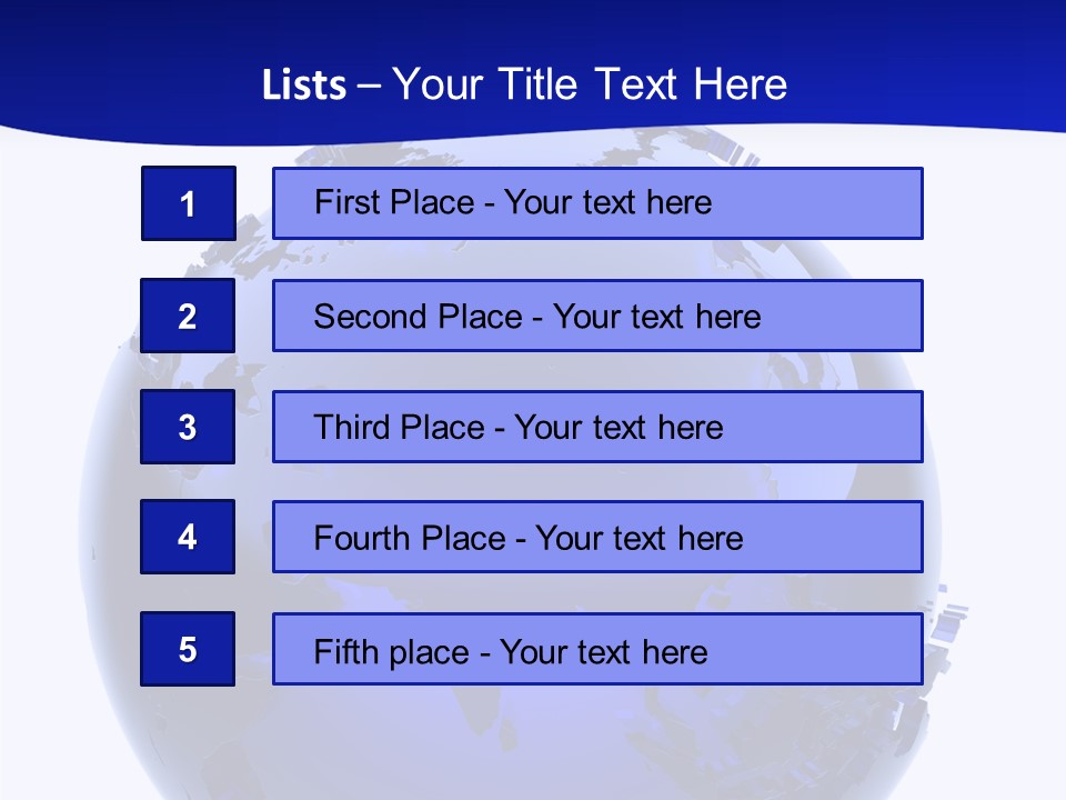 Planet Countries Sphere PowerPoint Template