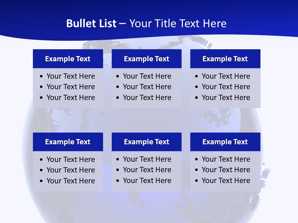 Planet Countries Sphere PowerPoint Template