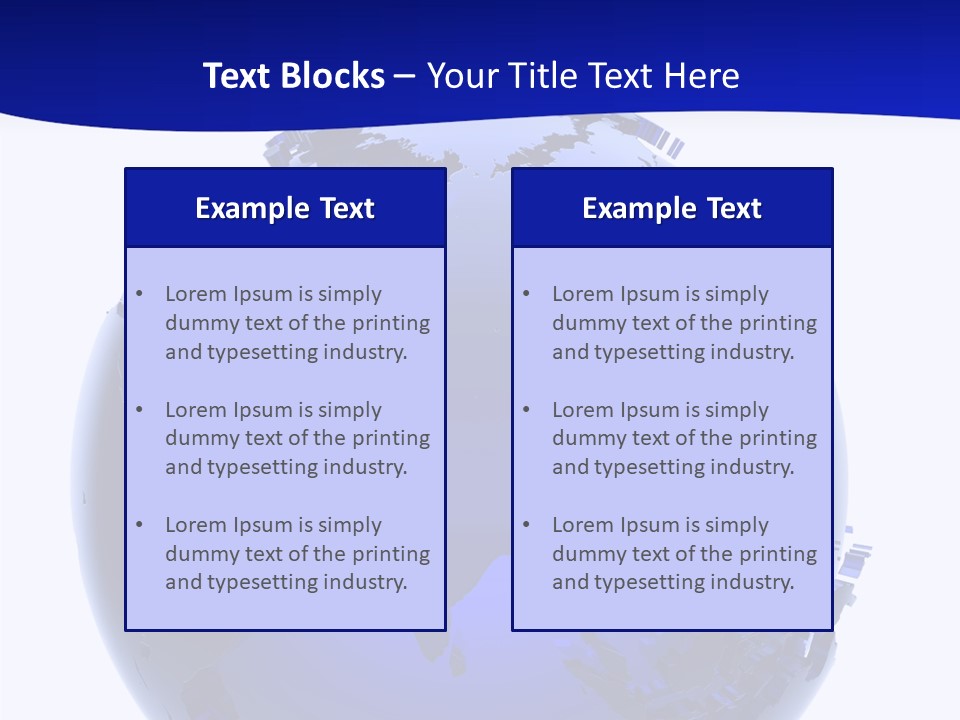 Planet Countries Sphere PowerPoint Template