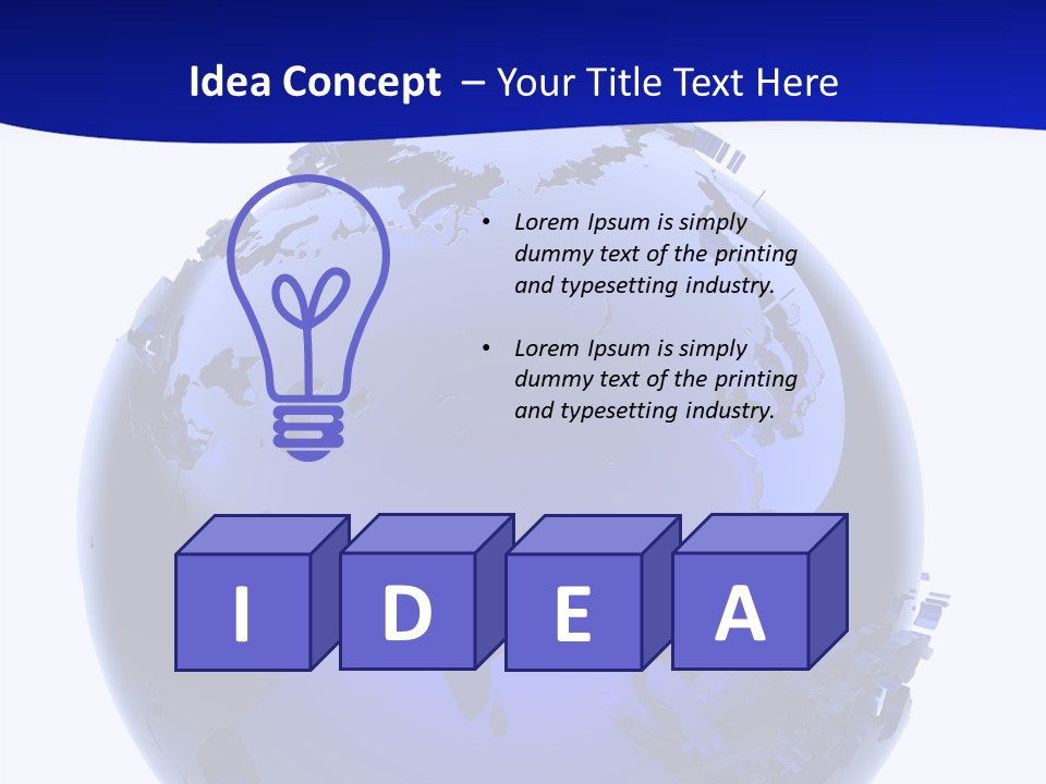 Planet Countries Sphere PowerPoint Template