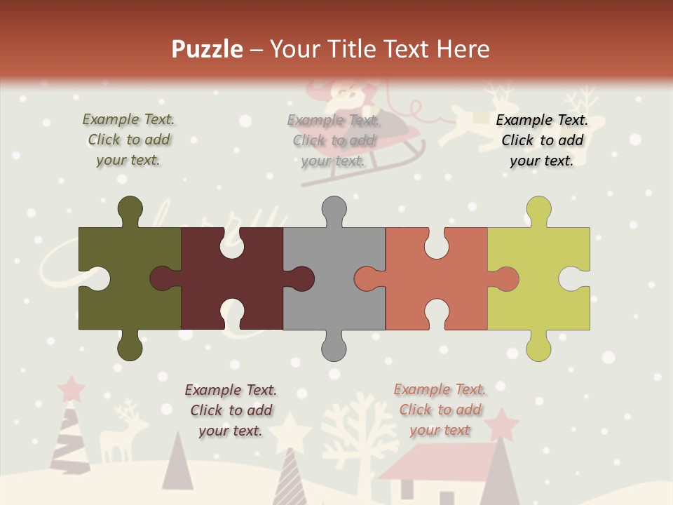 Happy Human Di Cu Ion PowerPoint Template