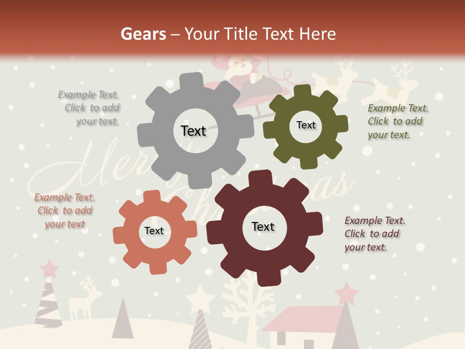 Happy Human Di Cu Ion PowerPoint Template