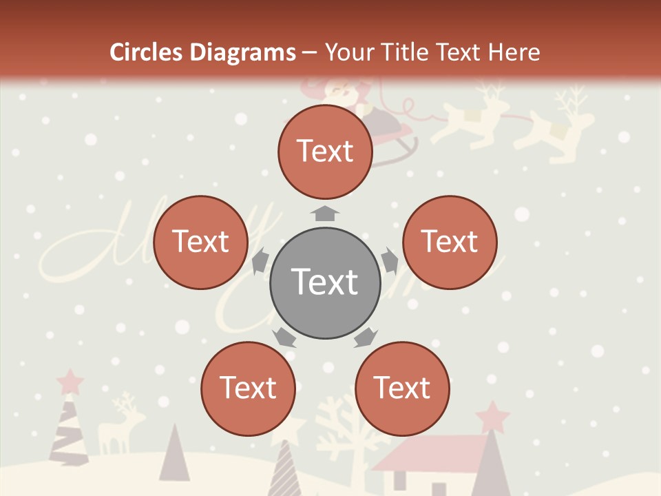 Happy Human Di Cu Ion PowerPoint Template