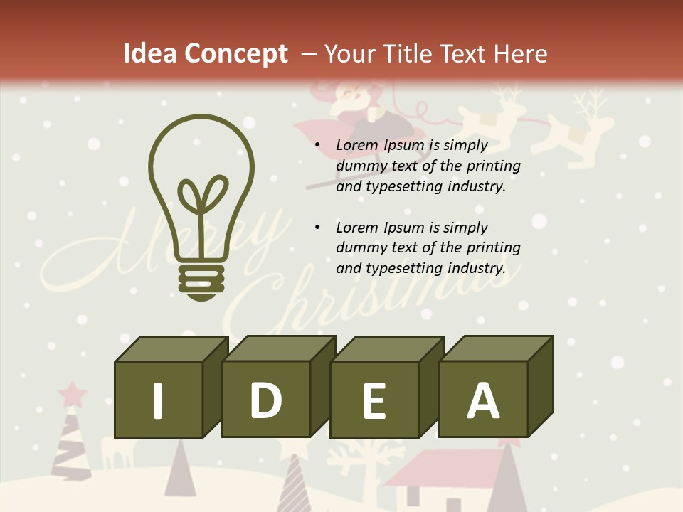 Happy Human Di Cu Ion PowerPoint Template