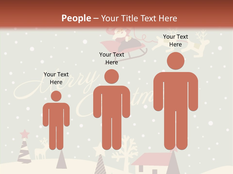 Happy Human Di Cu Ion PowerPoint Template