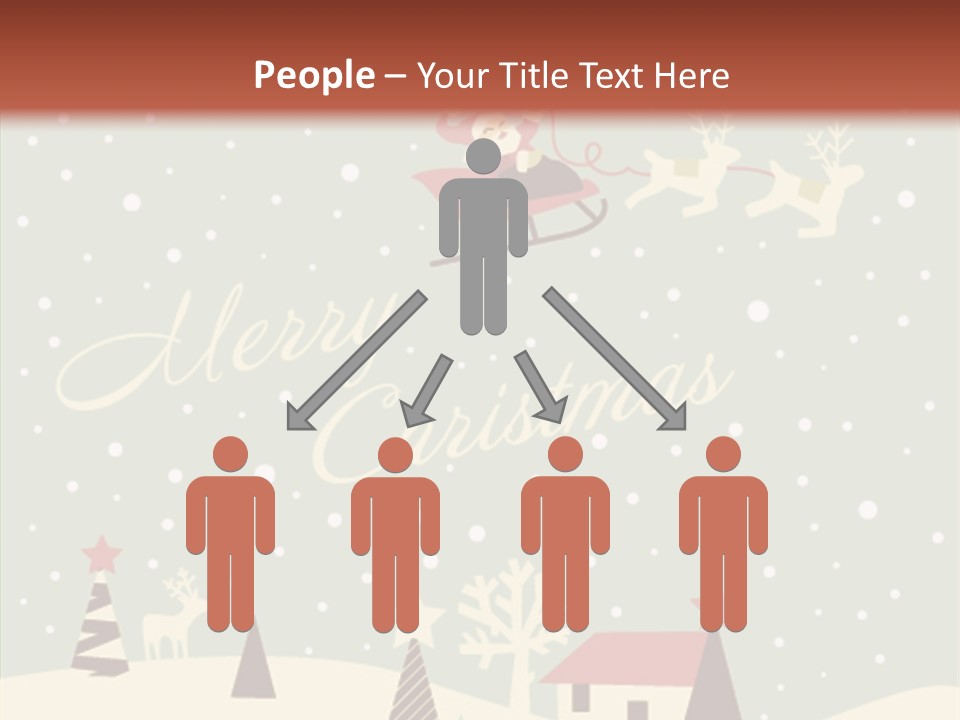 Happy Human Di Cu Ion PowerPoint Template