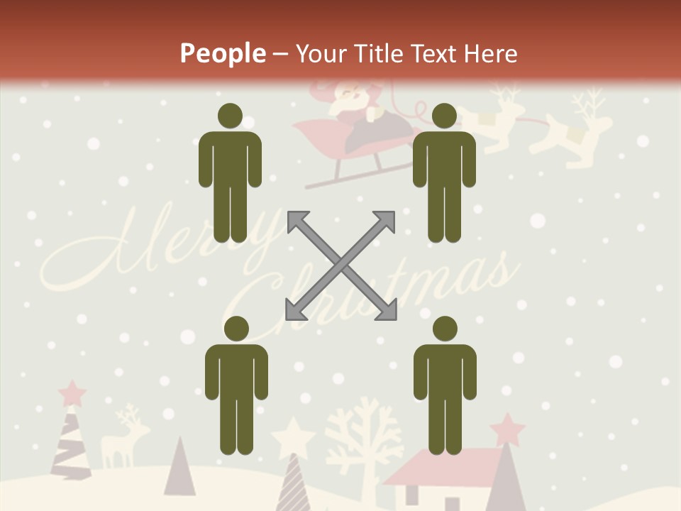 Happy Human Di Cu Ion PowerPoint Template