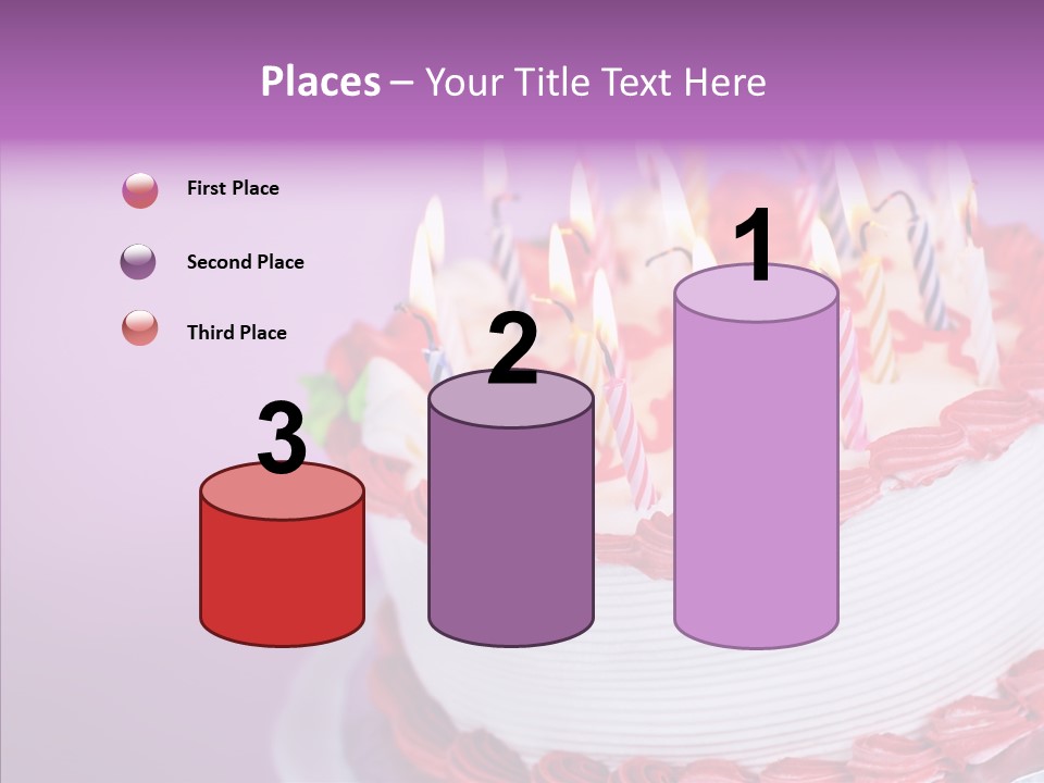 Candle Lighted Background PowerPoint Template