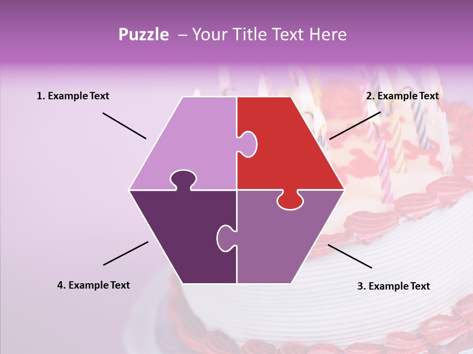 Candle Lighted Background PowerPoint Template