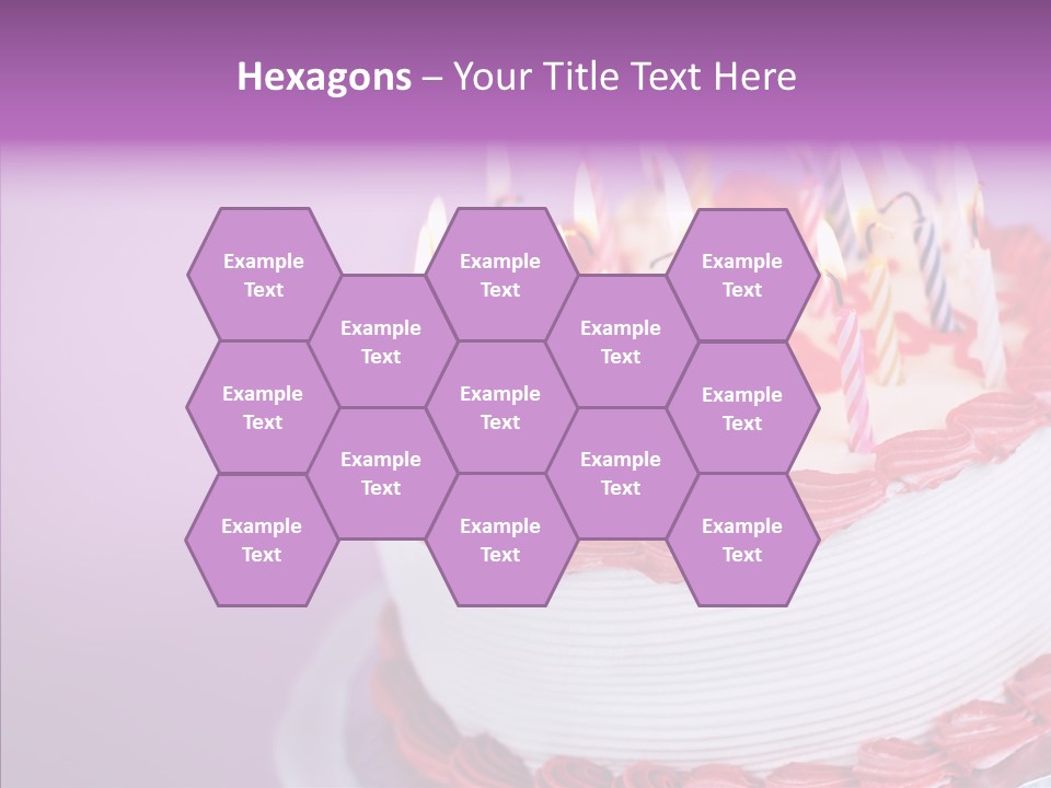 Candle Lighted Background PowerPoint Template