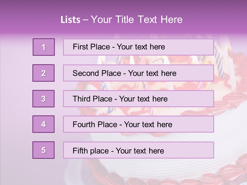 Candle Lighted Background PowerPoint Template