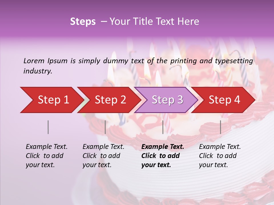 Candle Lighted Background PowerPoint Template