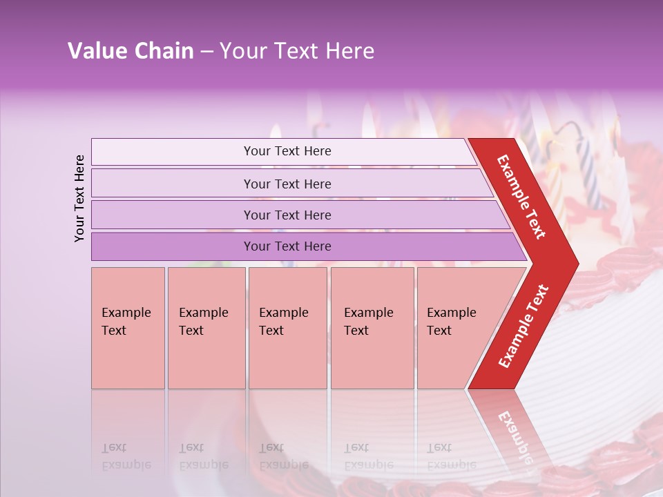 Candle Lighted Background PowerPoint Template