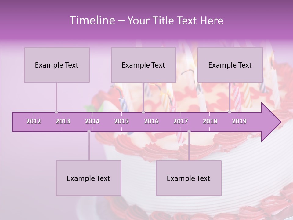 Candle Lighted Background PowerPoint Template