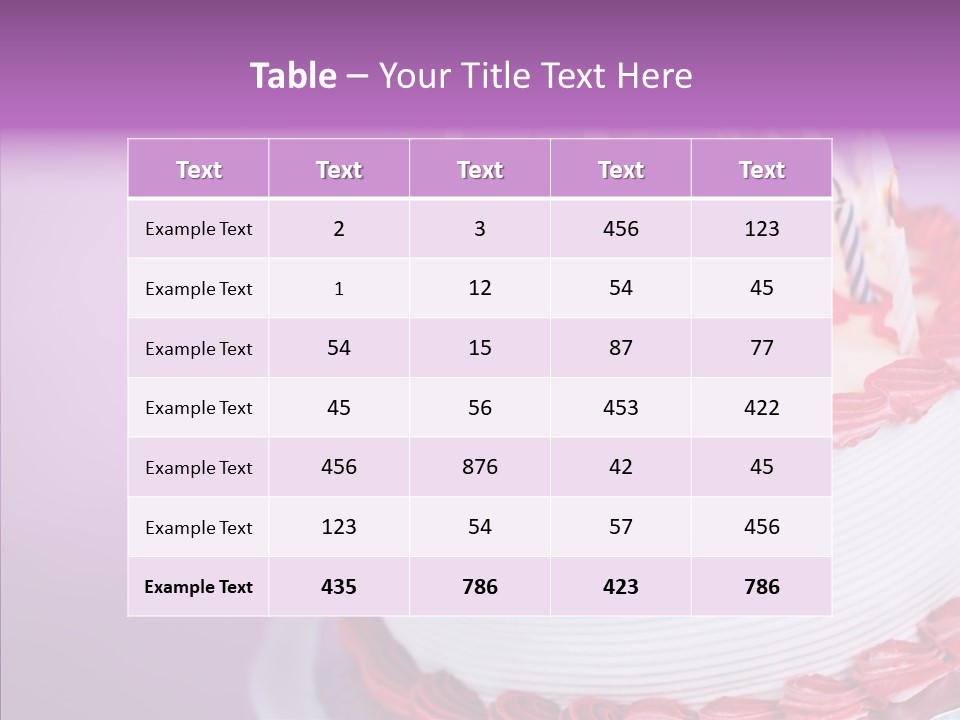 Candle Lighted Background PowerPoint Template
