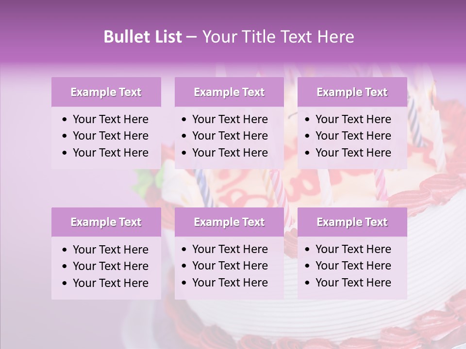 Candle Lighted Background PowerPoint Template