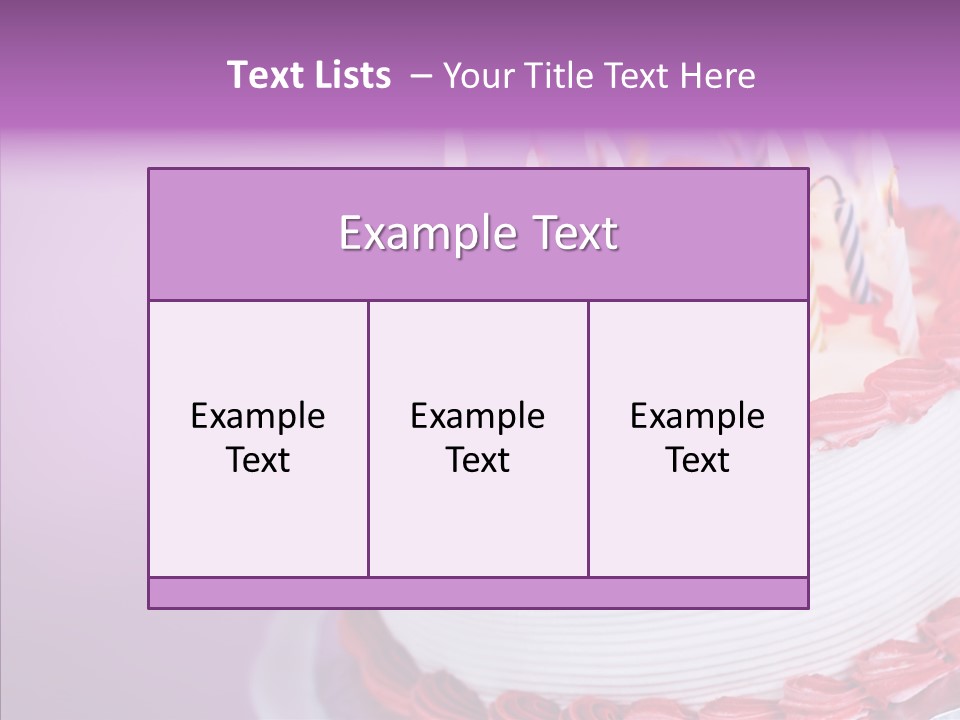 Candle Lighted Background PowerPoint Template